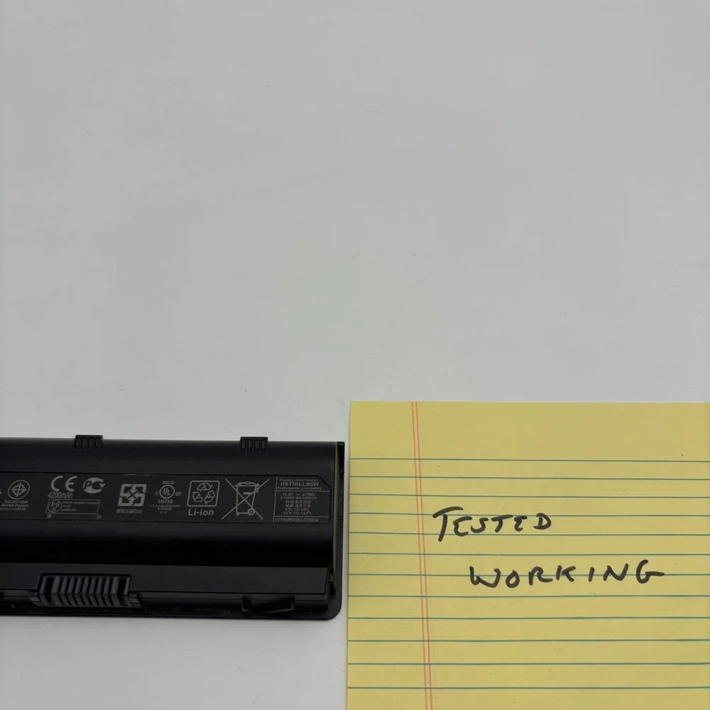 Toshiba Laptop Battery Unisex OS Black Excellent HSTNN-LB0W 4200mAh 10.8V